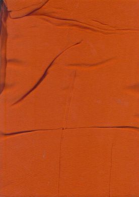 RUST brown silk chiffon fabric 44&quot; [604]