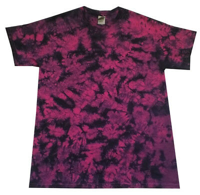 Tencel Dobby Tie Shocking Pink X Black [marble] color Print  58 wide [11068]