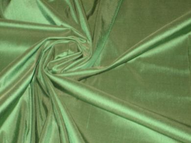 silk dupioni silk Spring Green colour 54" wide [1173]