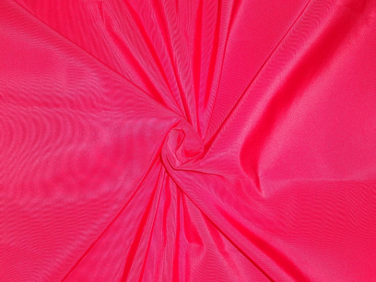 40 MM HEAVY WEIGHT CANDY PINK SILK TAFFETA FABRIC 54&quot; wide