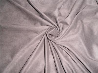Charcoal Grey Color Scuba Suede Knit fashion wear fabric ~ 59&quot; wide[7856]