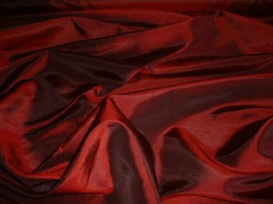 BLOOD RED SILK TAFFETA FABRIC 31 MOMME taf#44[4]/TAF269/TAF256 54&quot; wide