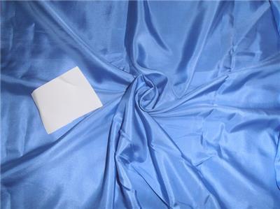 100% Silk Habotai- bleu de france 44&quot; wide