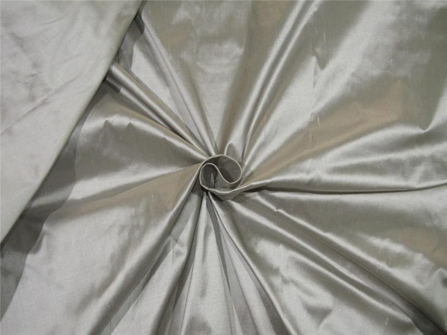 100% Silk Dupion fabric Rich Grey color 60" wide DUP260[2]