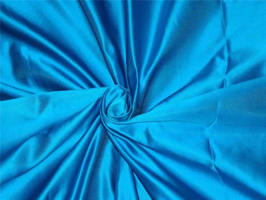 100% silk Turquoise Blue Heavy-Weight 48 MOMME Dutchess SATIN 58" wide