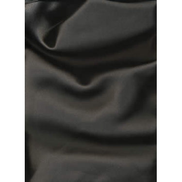 100% Silk Satin fabric 44&quot;-black 100 gms