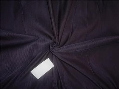 100% SILK TAFFETA FABRIC PIN STRIPE 44&quot;- purple